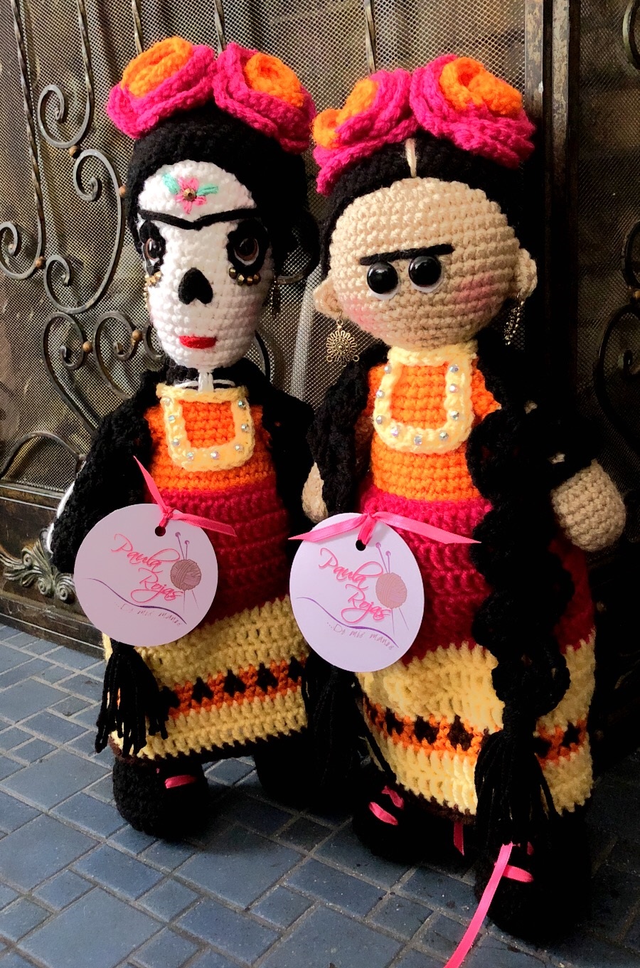 Amigurumi - Frida Calo & Dia de los muertos